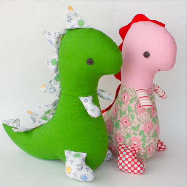 Bit Of Whimsy Dolls Tommy T Rex PDF Pattern